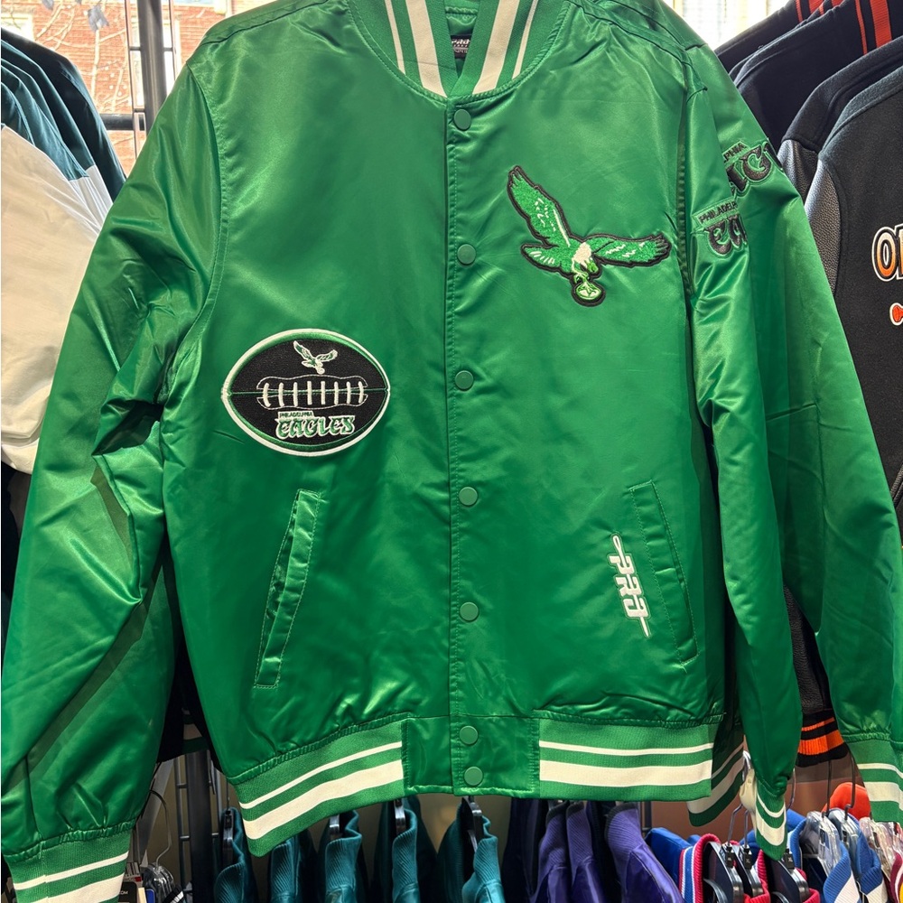Eagles Medium Varsity Jacket - Pro Standard